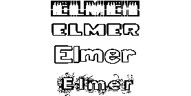 Coloriage Elmer