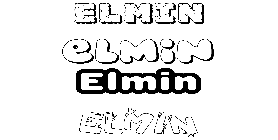 Coloriage Elmin