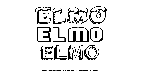 Coloriage Elmo