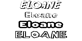 Coloriage Eloane
