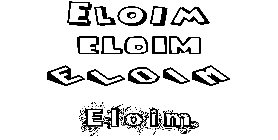 Coloriage Eloim