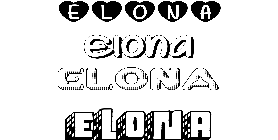 Coloriage Elona