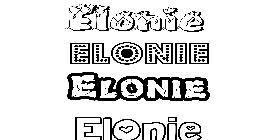 Coloriage Elonie