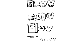 Coloriage Elov