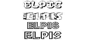 Coloriage Elpis