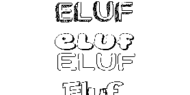 Coloriage Eluf