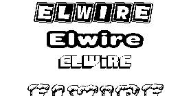 Coloriage Elwire