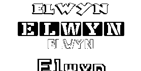 Coloriage Elwyn