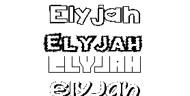 Coloriage Elyjah