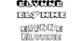Coloriage Elynne