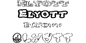 Coloriage Elyott