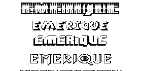 Coloriage Emerique