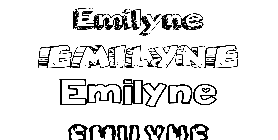 Coloriage Emilyne