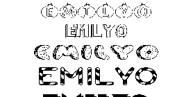 Coloriage Emilyo