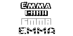 Coloriage Emma