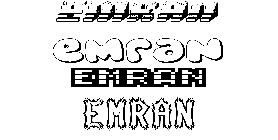 Coloriage Emran