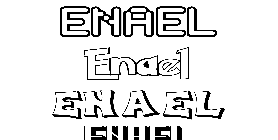 Coloriage Enael