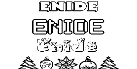 Coloriage Enide