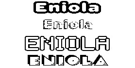 Coloriage Eniola