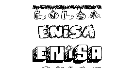 Coloriage Enisa