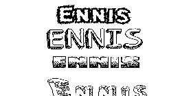 Coloriage Ennis