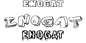 Coloriage Enogat