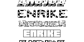 Coloriage Enrike