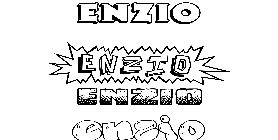 Coloriage Enzio