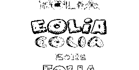 Coloriage Eolia