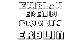 Coloriage Erblin