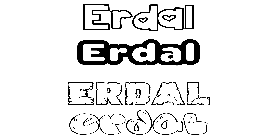 Coloriage Erdal