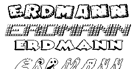 Coloriage Erdmann