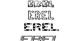 Coloriage Erel