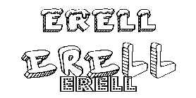 Coloriage Erell