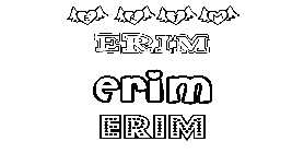 Coloriage Erim