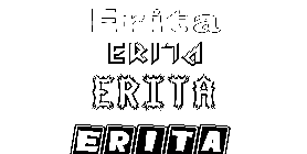 Coloriage Erita