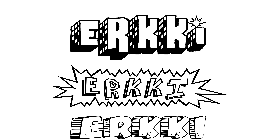 Coloriage Erkki