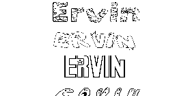 Coloriage Ervin