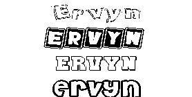 Coloriage Ervyn