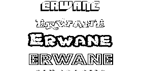 Coloriage Erwane