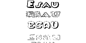 Coloriage Esau