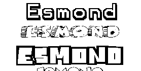 Coloriage Esmond