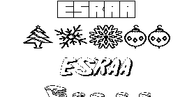 Coloriage Esraa