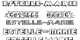 Coloriage Estelle-Marie