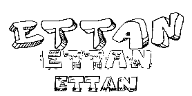 Coloriage Ettan