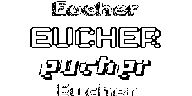 Coloriage Eucher