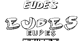 Coloriage Eudes