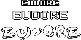 Coloriage Eudore