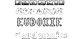 Coloriage Eudoxie