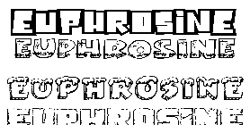 Coloriage Euphrosine